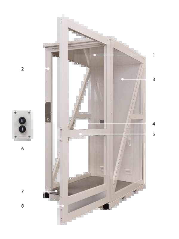 Telecab 17 Through Floor Lift